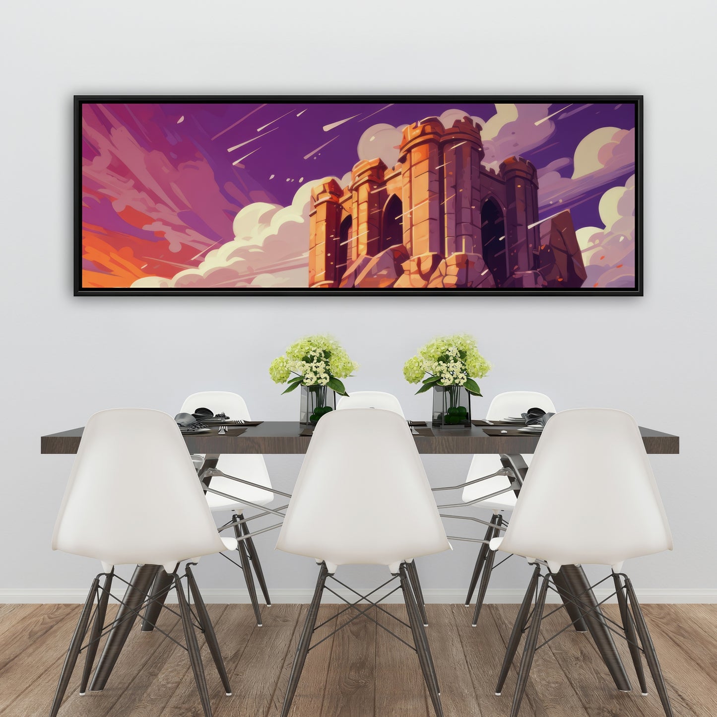 The Last Remains - White Framed Canvas for Home Decor