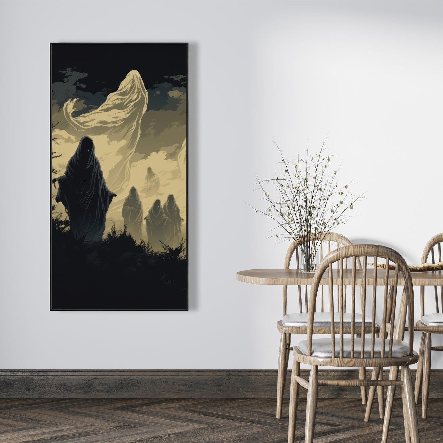 Limbo - 36"x36" Framed canvas
