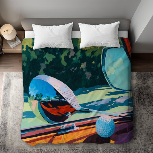 The Drive Car Illustrative Duvet Cover - Home Decor Essentials