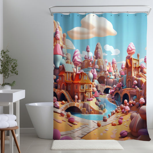 Sweet kingdom - Shower Curtain
