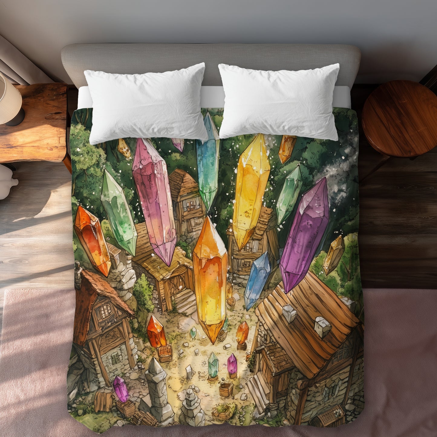 From above - 88"x88" Duvet Cover