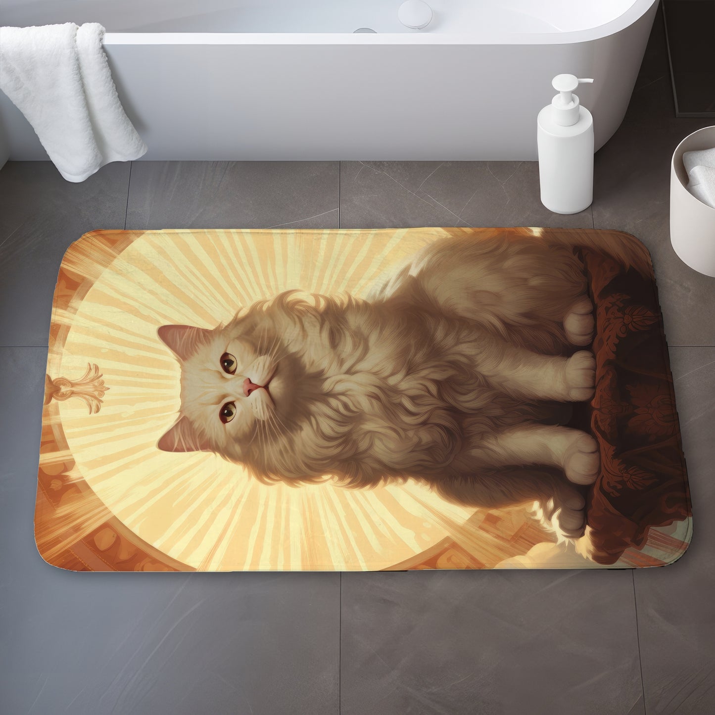 Infinite carelessness - 17"x24" Bath mat