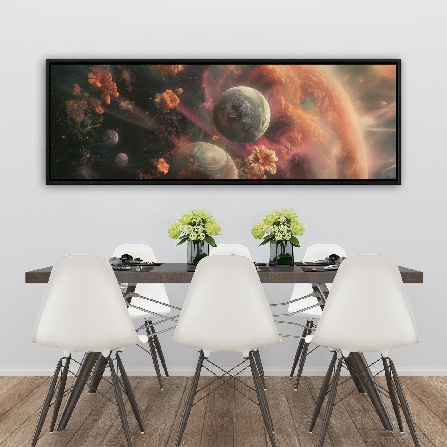 Capturing light - 36"x36" Framed canvas