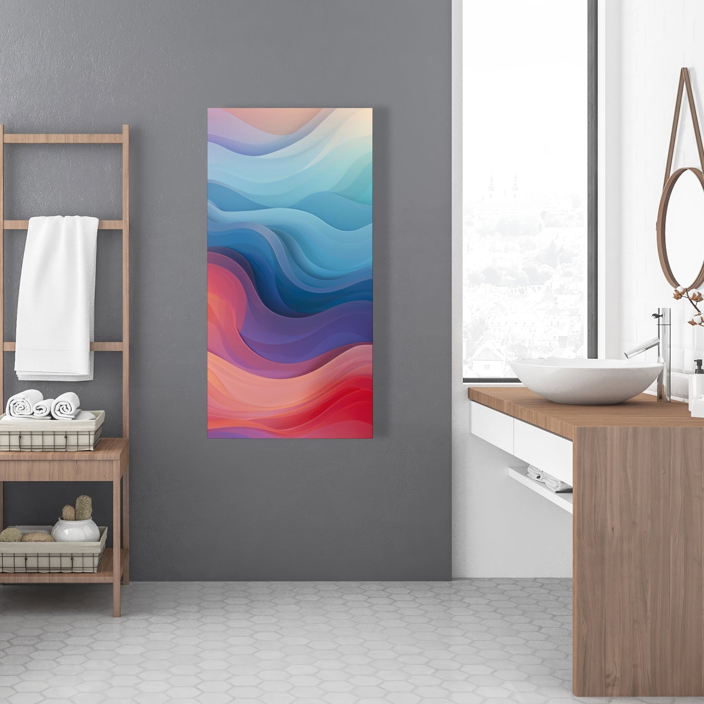 Sweet dreams - Blue Canvas for Stylish Home Decor