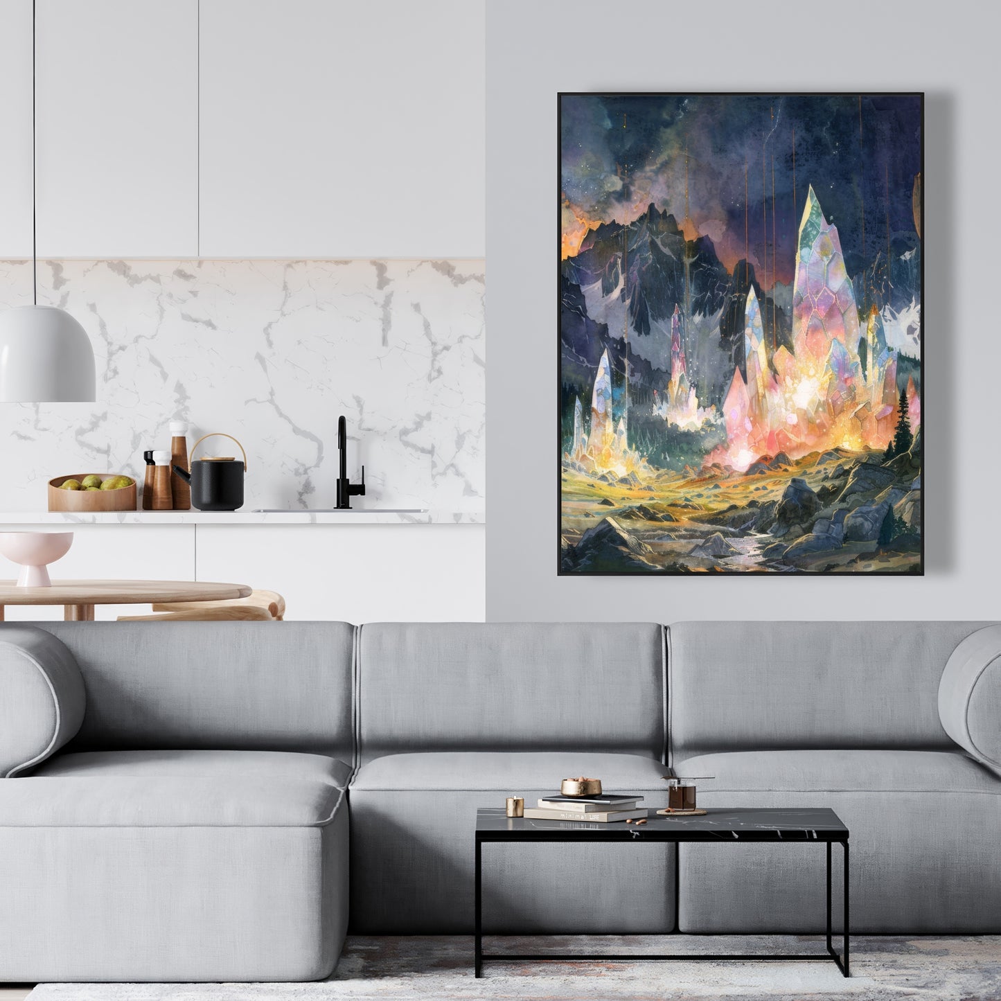 Growing strong - 36"x36" Framed canvas