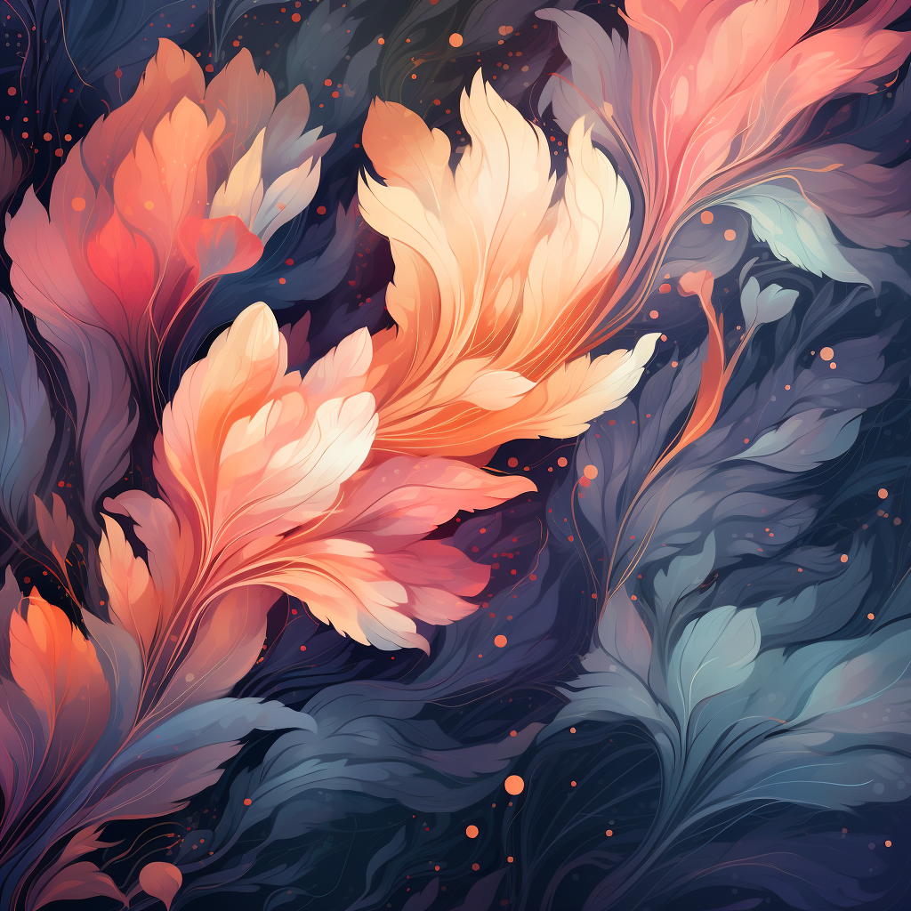 Ethereal - Orange Framed Canvas for Stylish Home Decor
