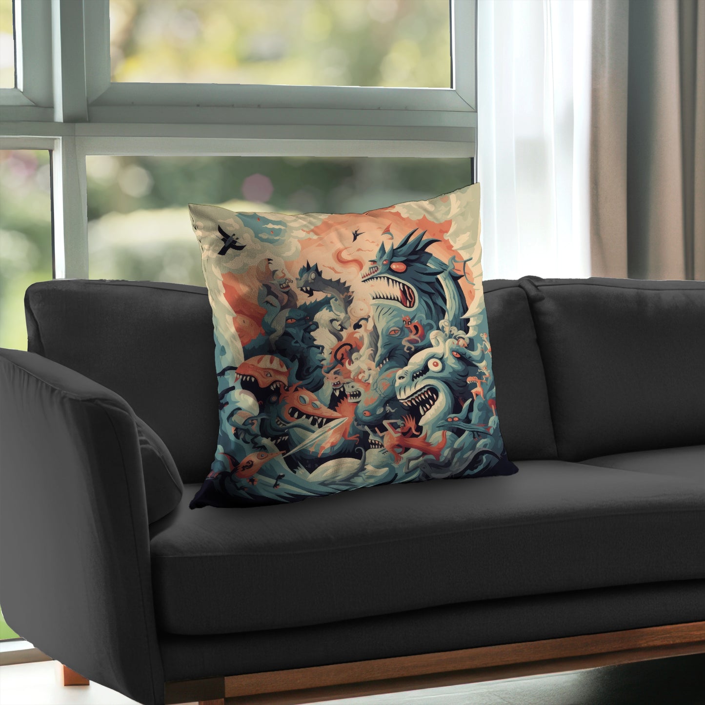 Before time - Throw Pillow