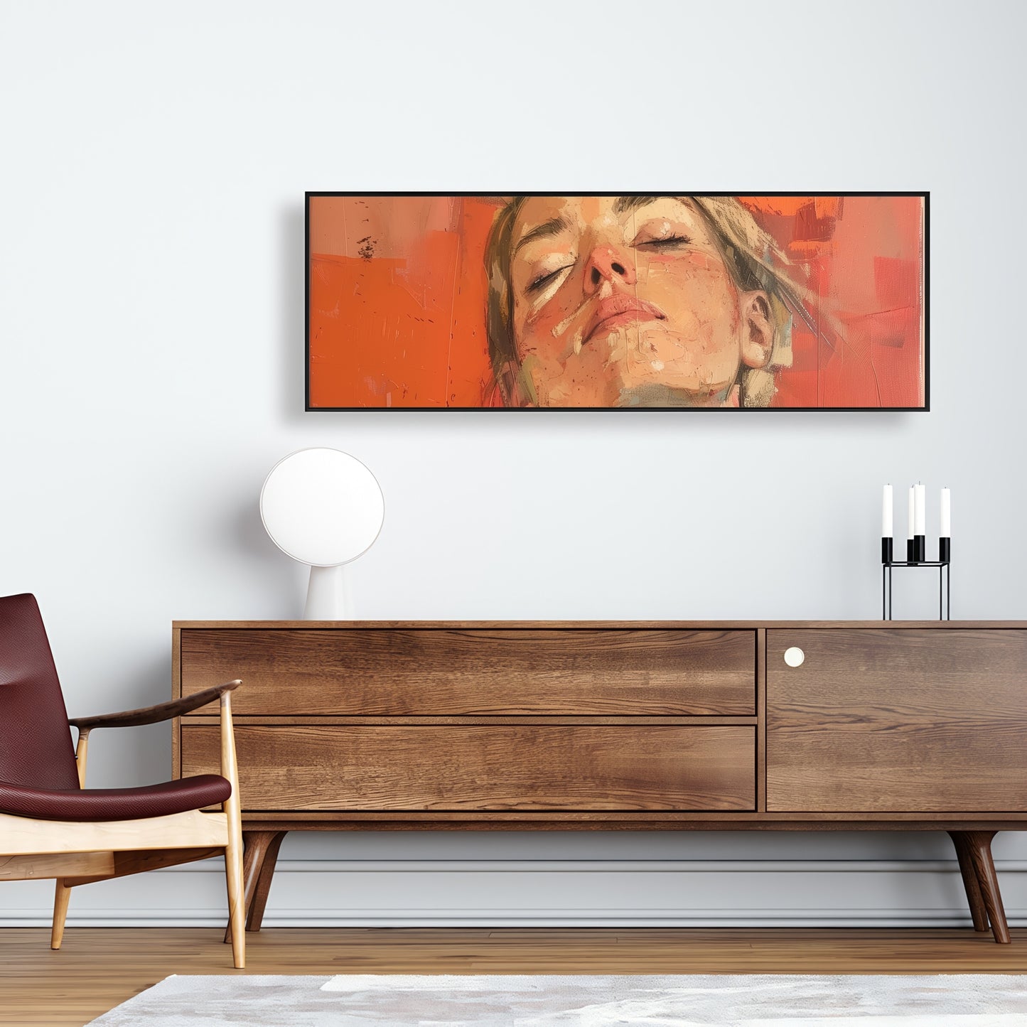 Relief - 24"x24" Framed canvas