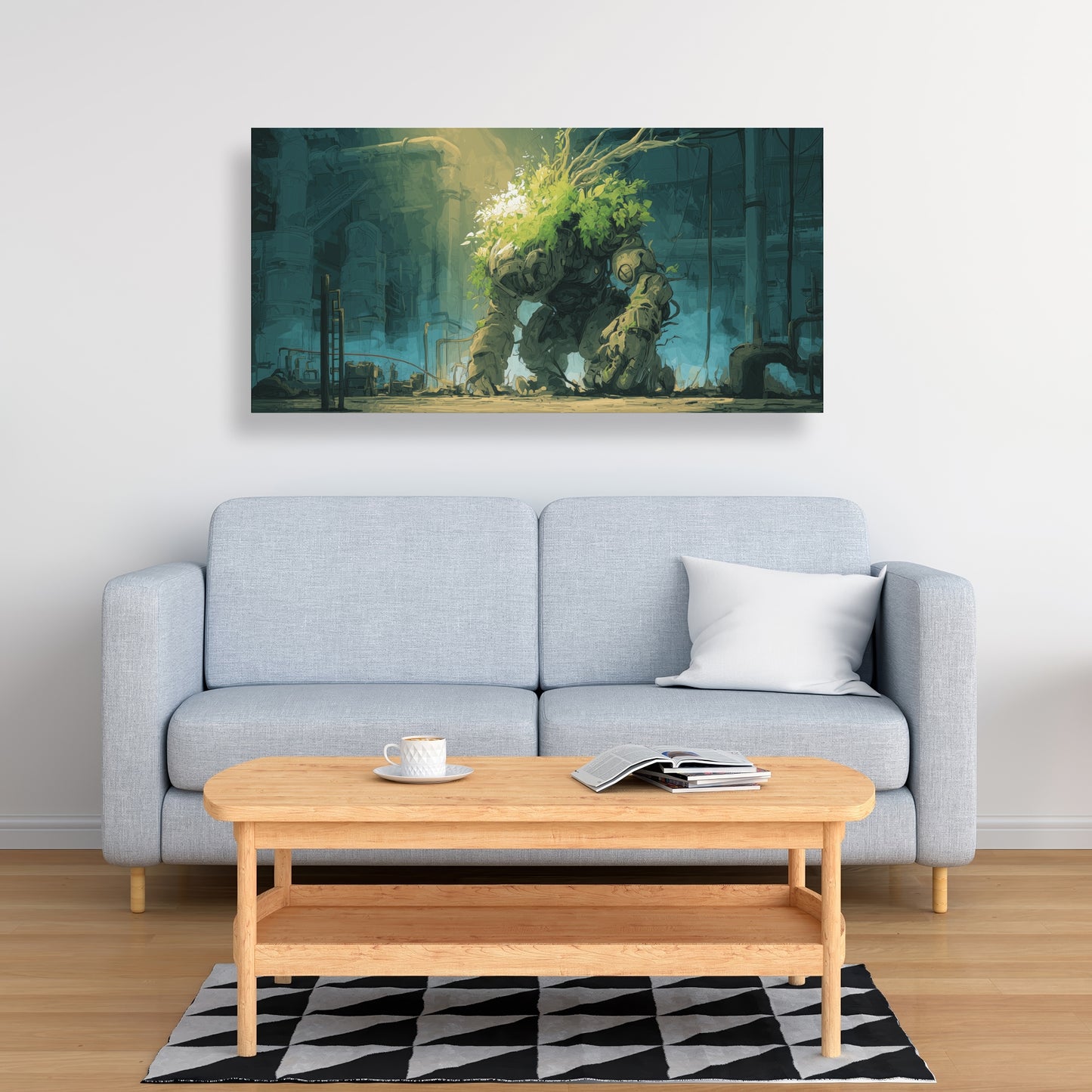 The golem - 24"x24" Canvas