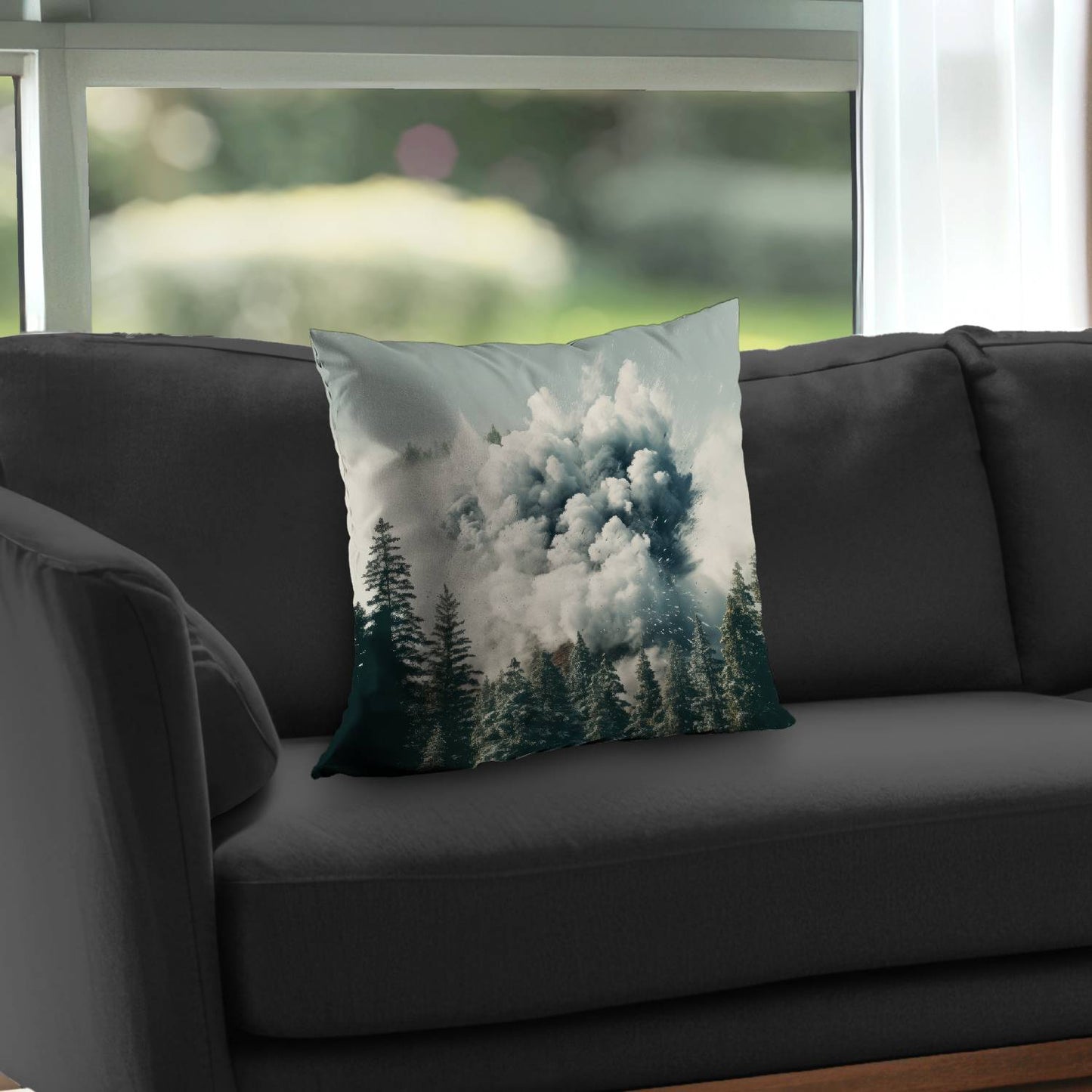 Unwanted catastrophe - Throw Pillow