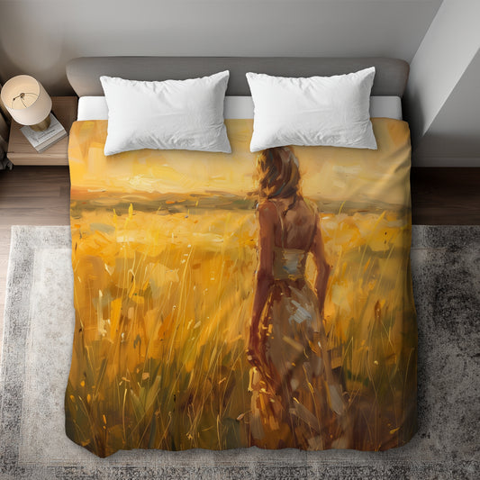 Exploration de la housse de couette | Parure de lit de décoration élégante