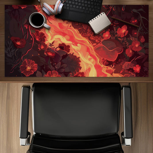 Seering flowerbed - Desk Mat