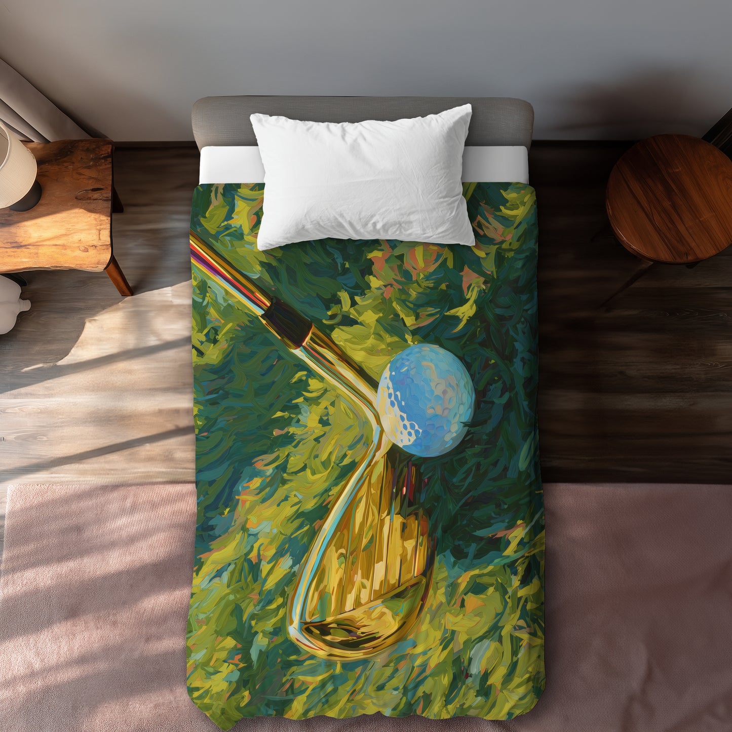 Golden Club Summer Object Duvet Cover | Home Decor Essentials