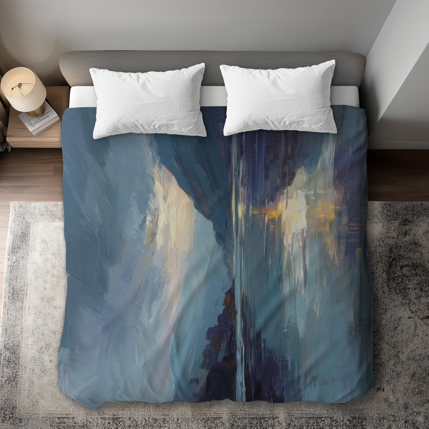 Obscure Purple Duvet Cover | Elegant Home Decor Accent