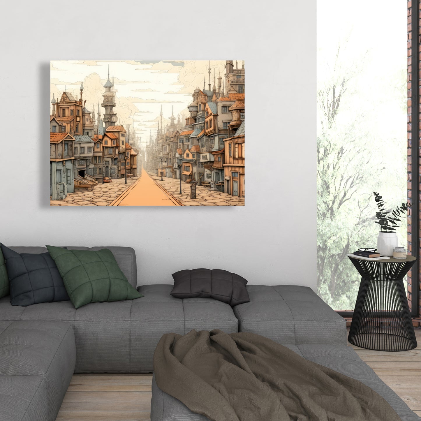 Doing well - Gray Canvas Art for Home Decor | Stylish Accent