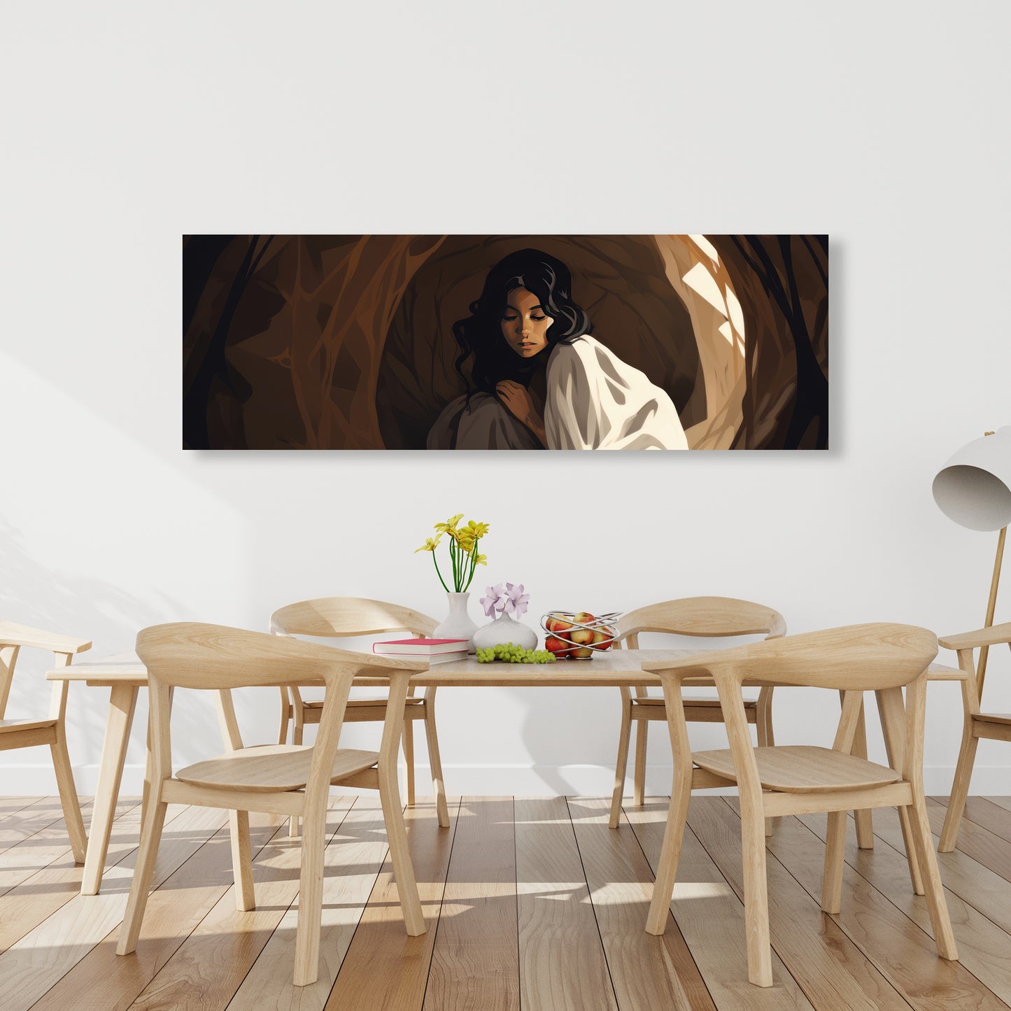 Warm embrace - 32"x32" Canvas