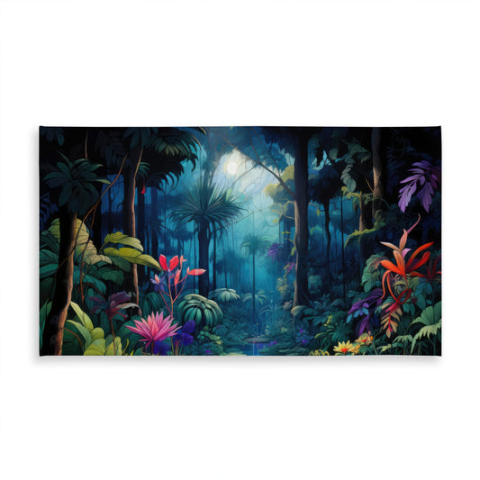 The beauty of nature - Blue Indoor Outdoor Tablecloth for Decor