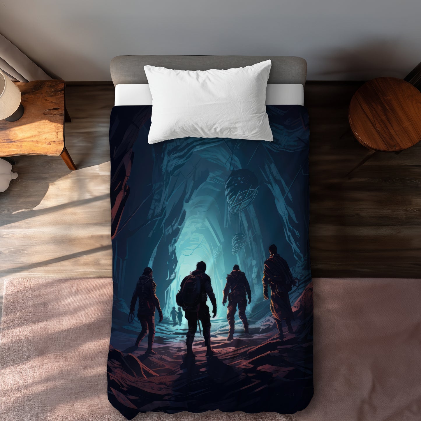Secret Society Purple Duvet Cover | Stylish Home Decor
