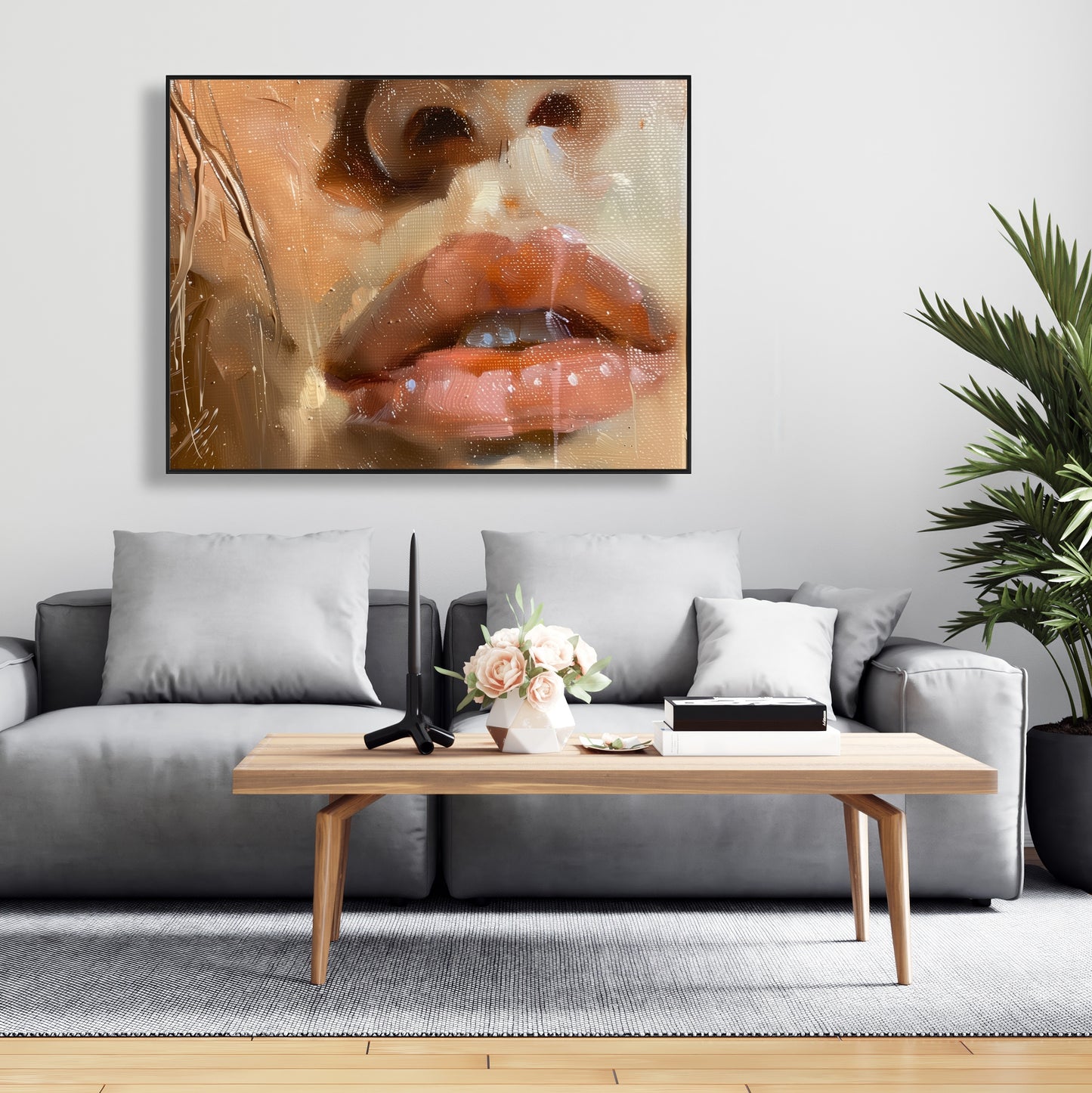 Lust - 24"x24" Framed canvas