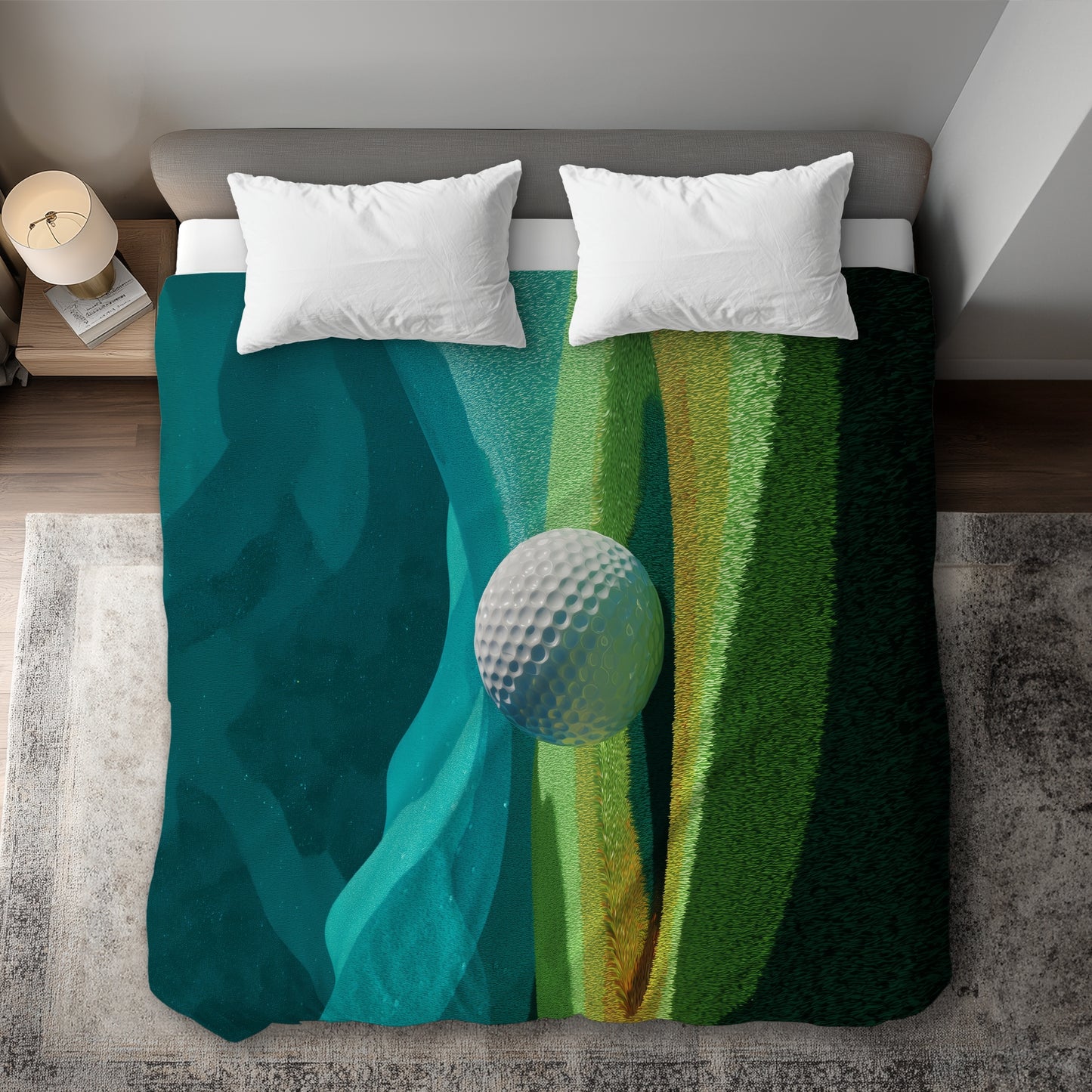 Landing Modern Man Cave Duvet Cover | Home Decor Essentials