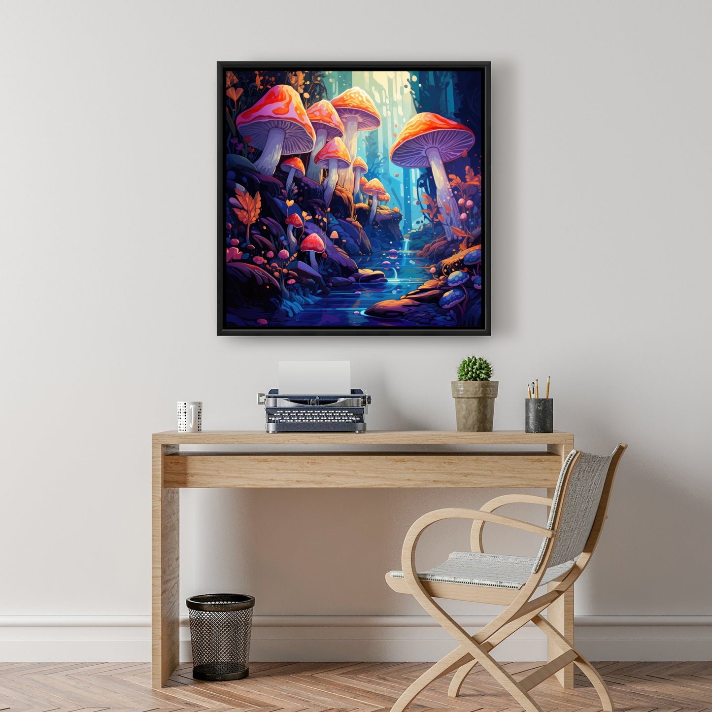 Take a look at that - 36"x36" Framed canvas