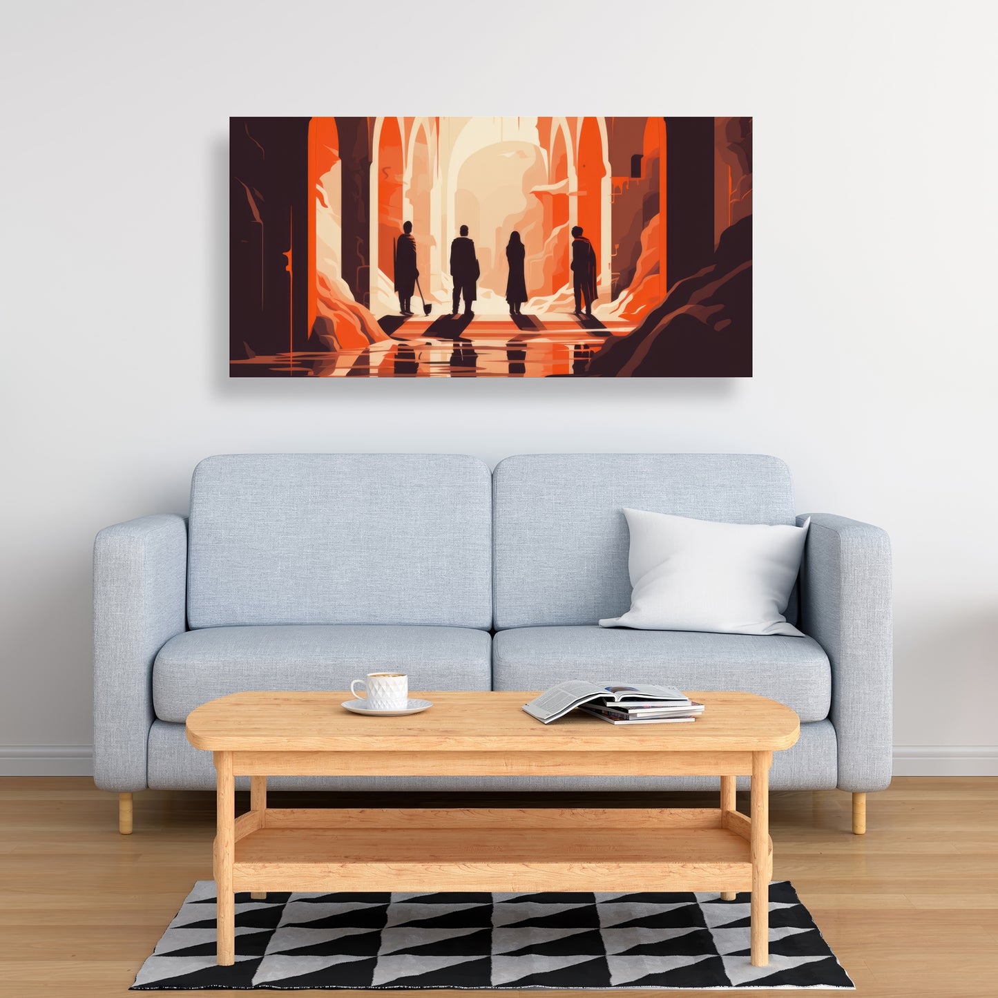 Faith restored - 32"x32" Canvas