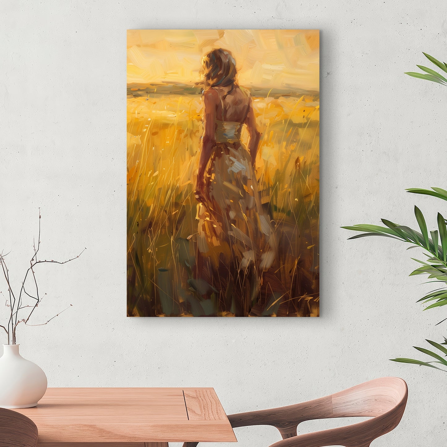 Exploring - 32"x32" Canvas