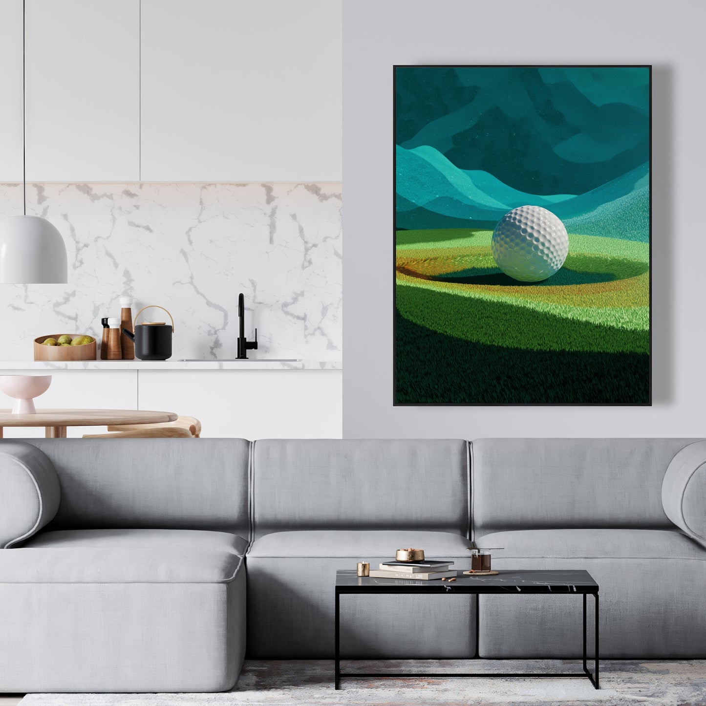 Landing Office Object Framed Canvas for Home Decor | Art