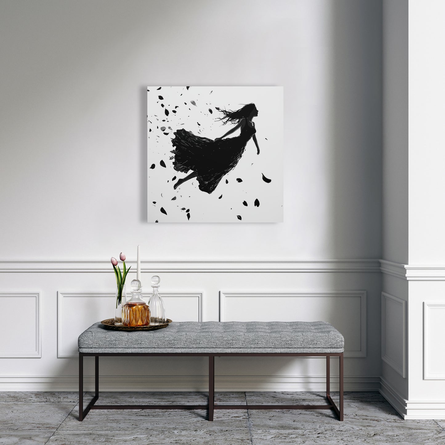 Floating - 32"x32" Canvas