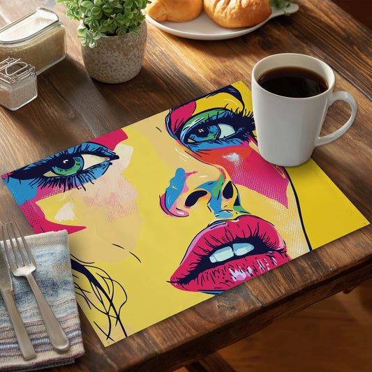 Glaze - Set de table en polyester 14"x18"