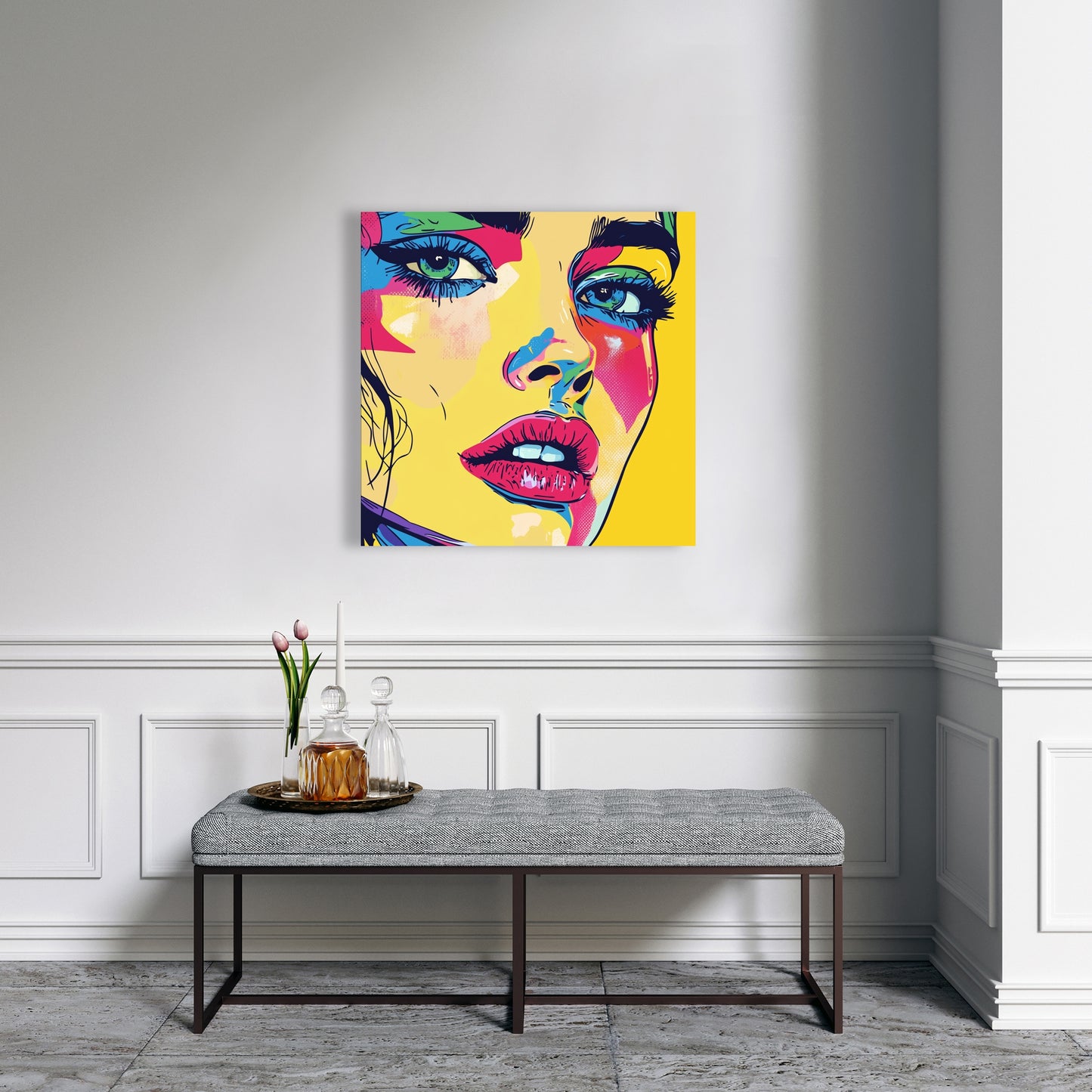 Glaze - 32"x32" Canvas