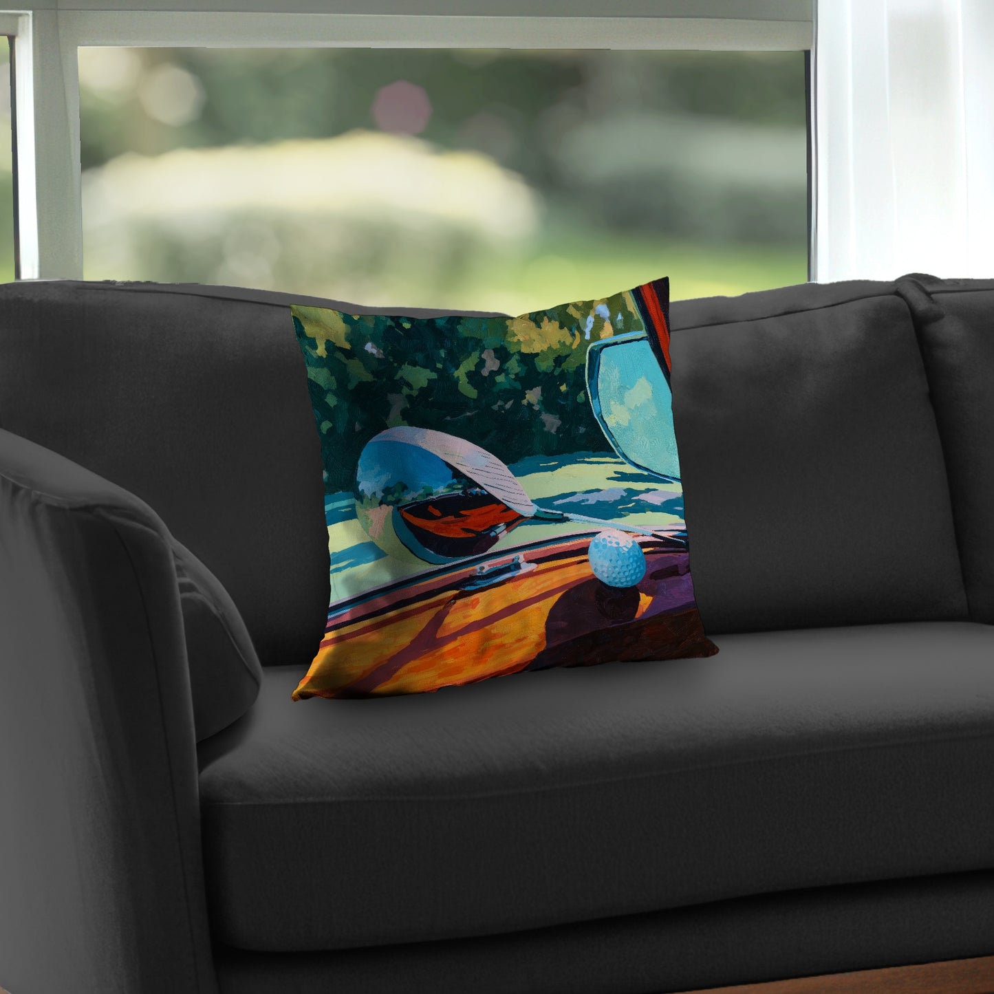 The Drive Sports Summer Poly Twill Throw Pillow Insert - Home Decor