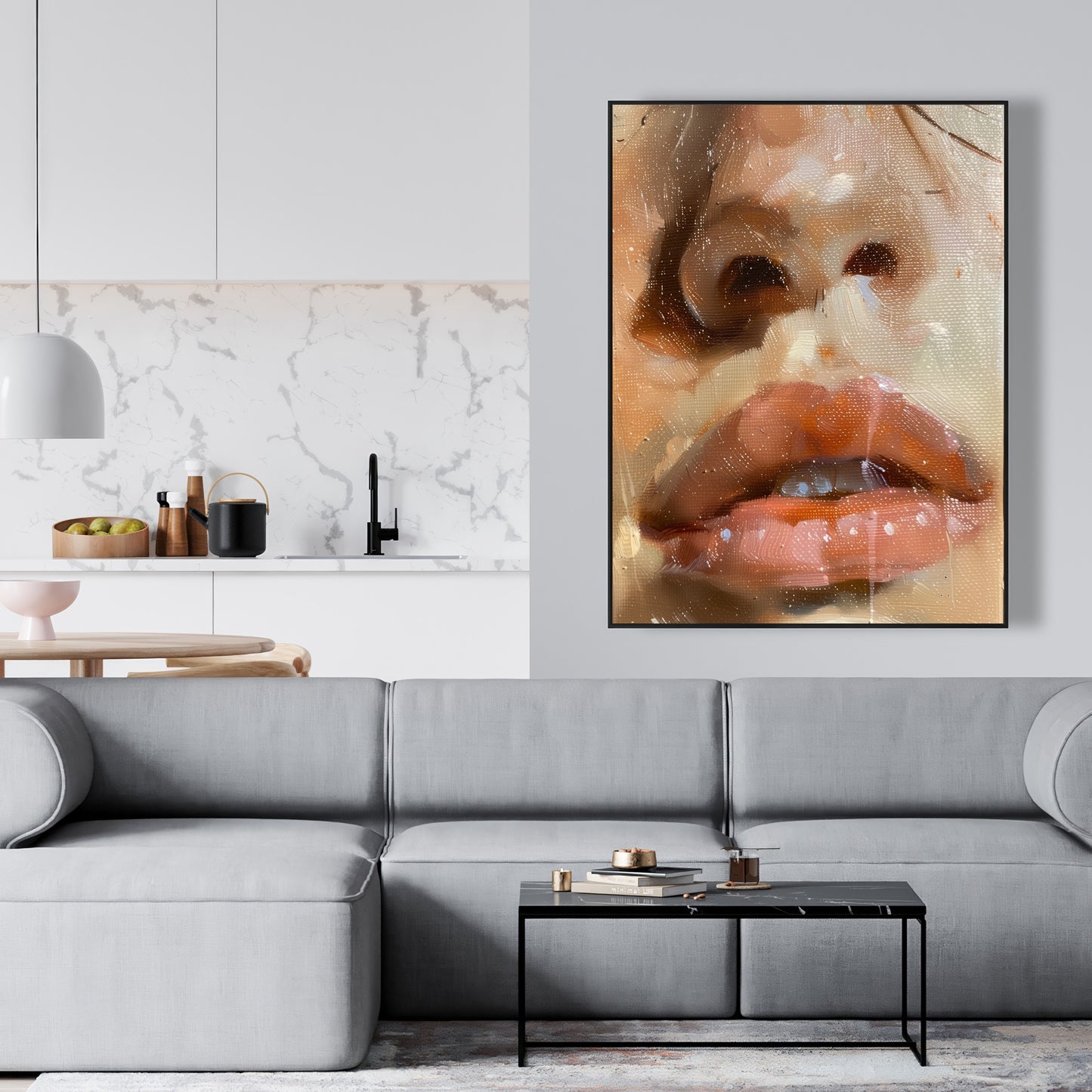 Lust - 24"x24" Framed canvas