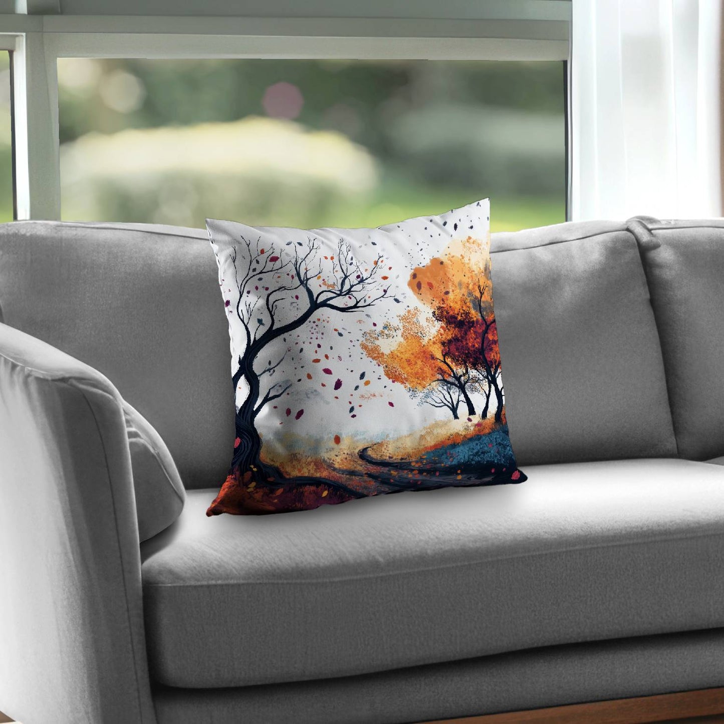 Cool weather - Throw Pillow