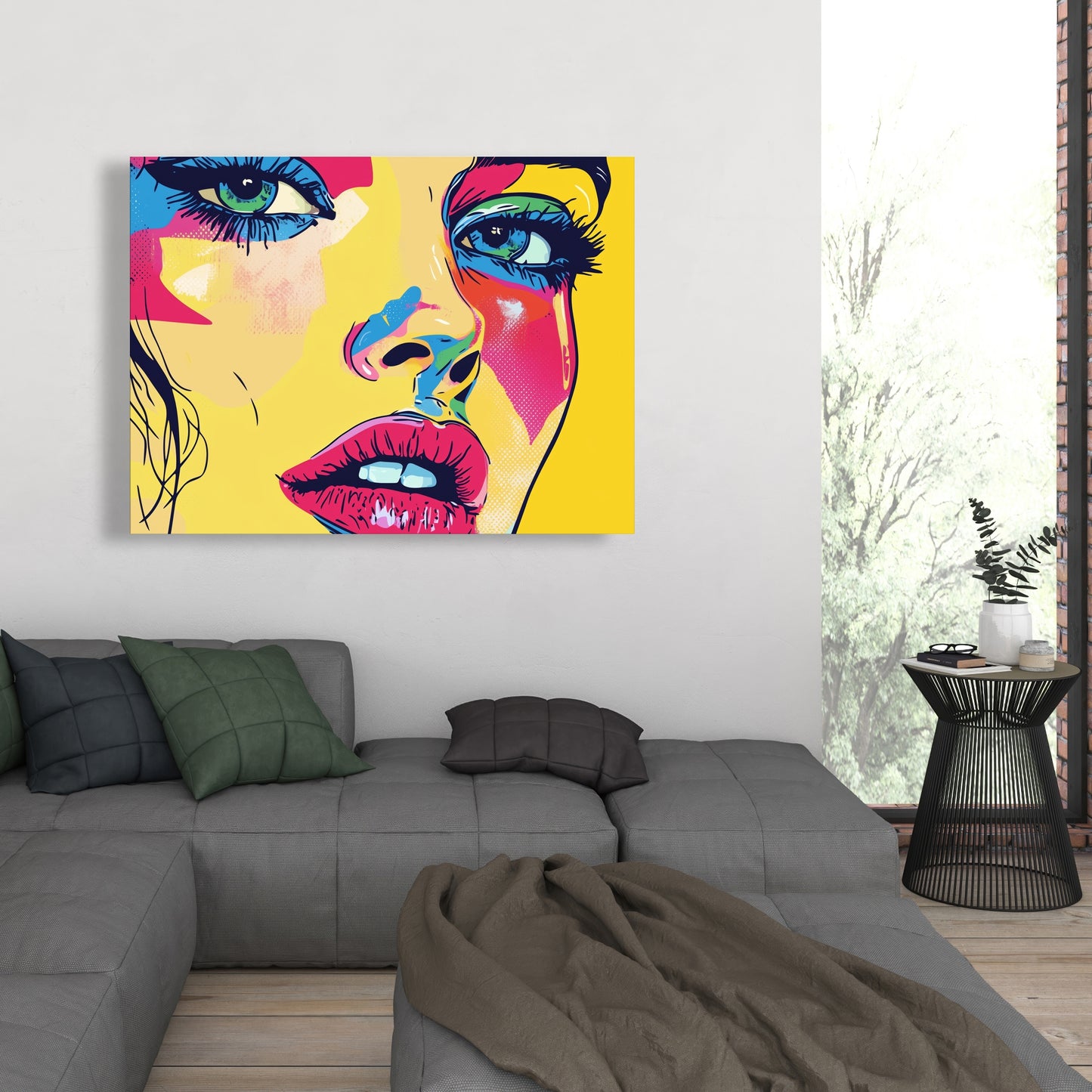 Glaze - 32"x32" Canvas