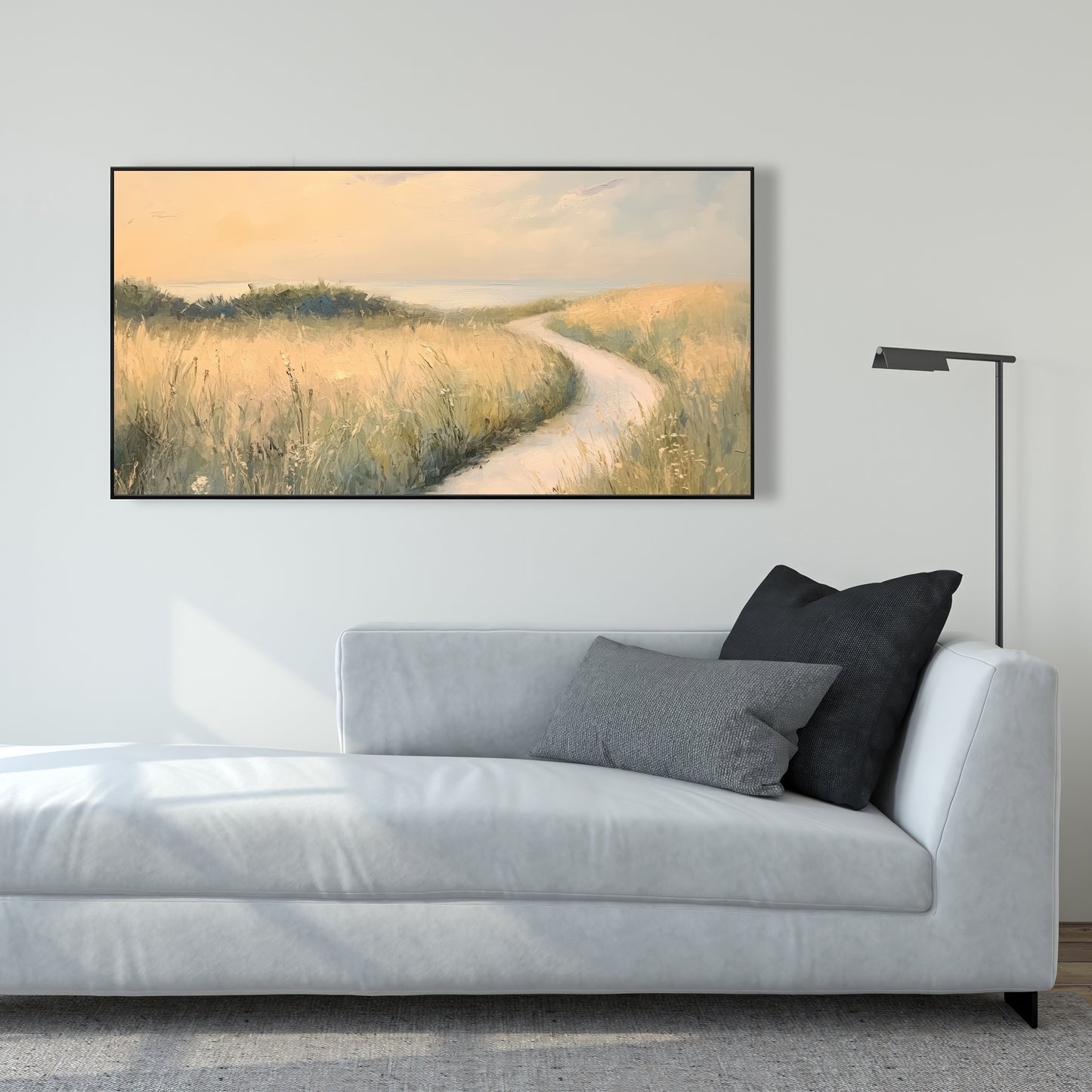 Soft breeze - 24"x24" Framed canvas