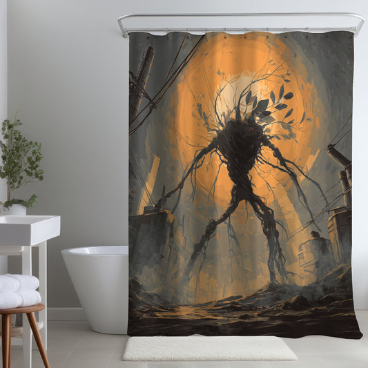 Final warning - Shower Curtain