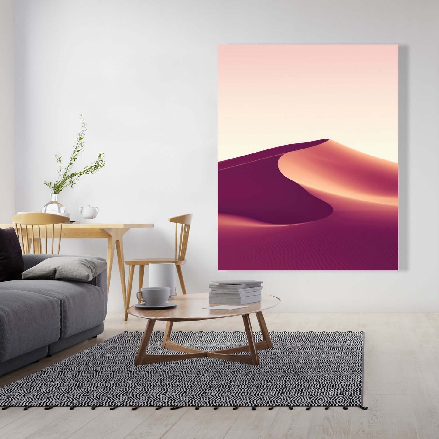 Setting sands - 32"x32" Canvas