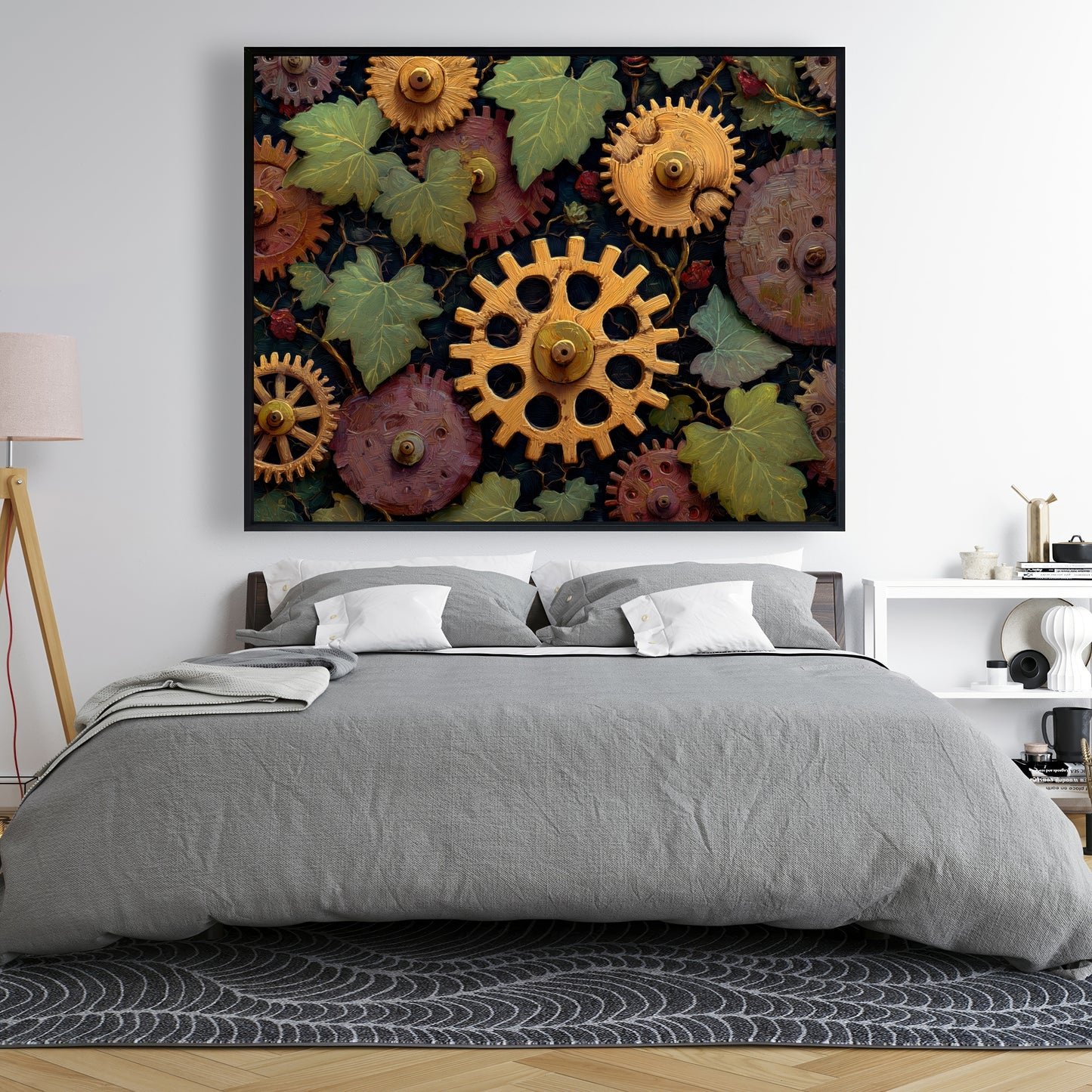 Nature punk - 24"x24" Framed canvas