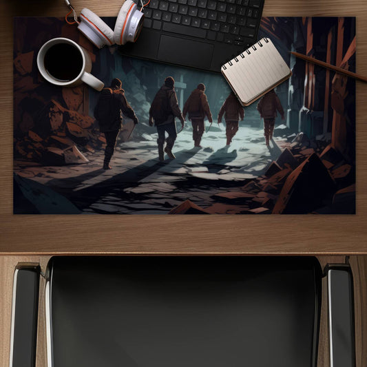 The Catacombs Turquoise Gaming Mat for Home Decor | Stylish Design