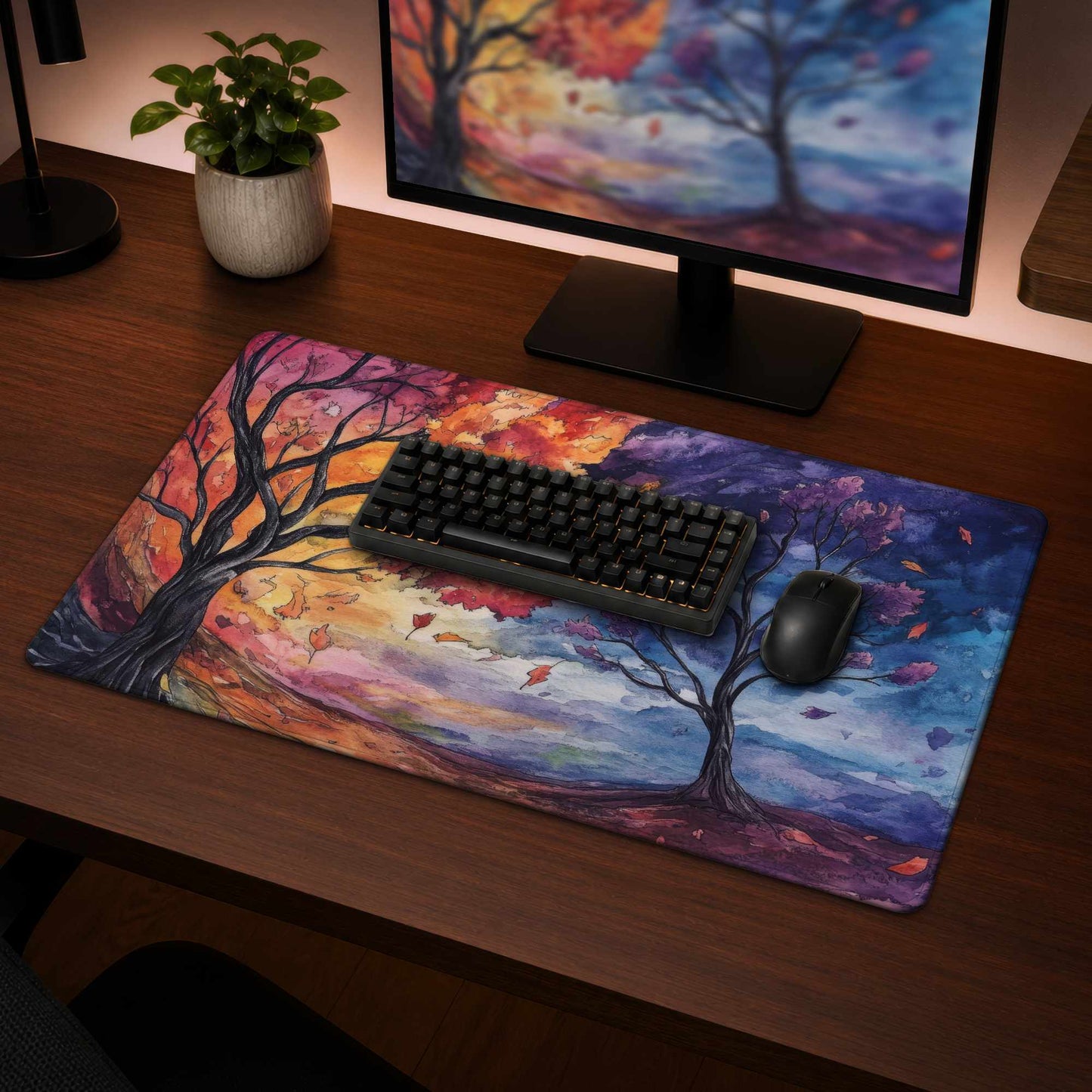 Before the Storm Desk Mat | Stylish Home Decor Accessory