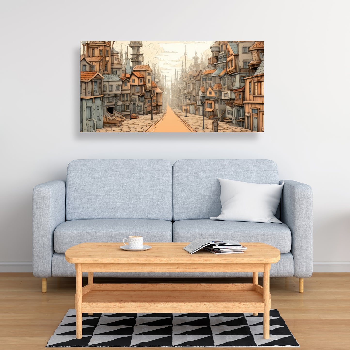 Doing well - Gray Canvas Art for Home Decor | Stylish Accent