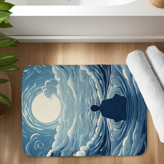 Infinite wisdom - 17"x24" Bath mat