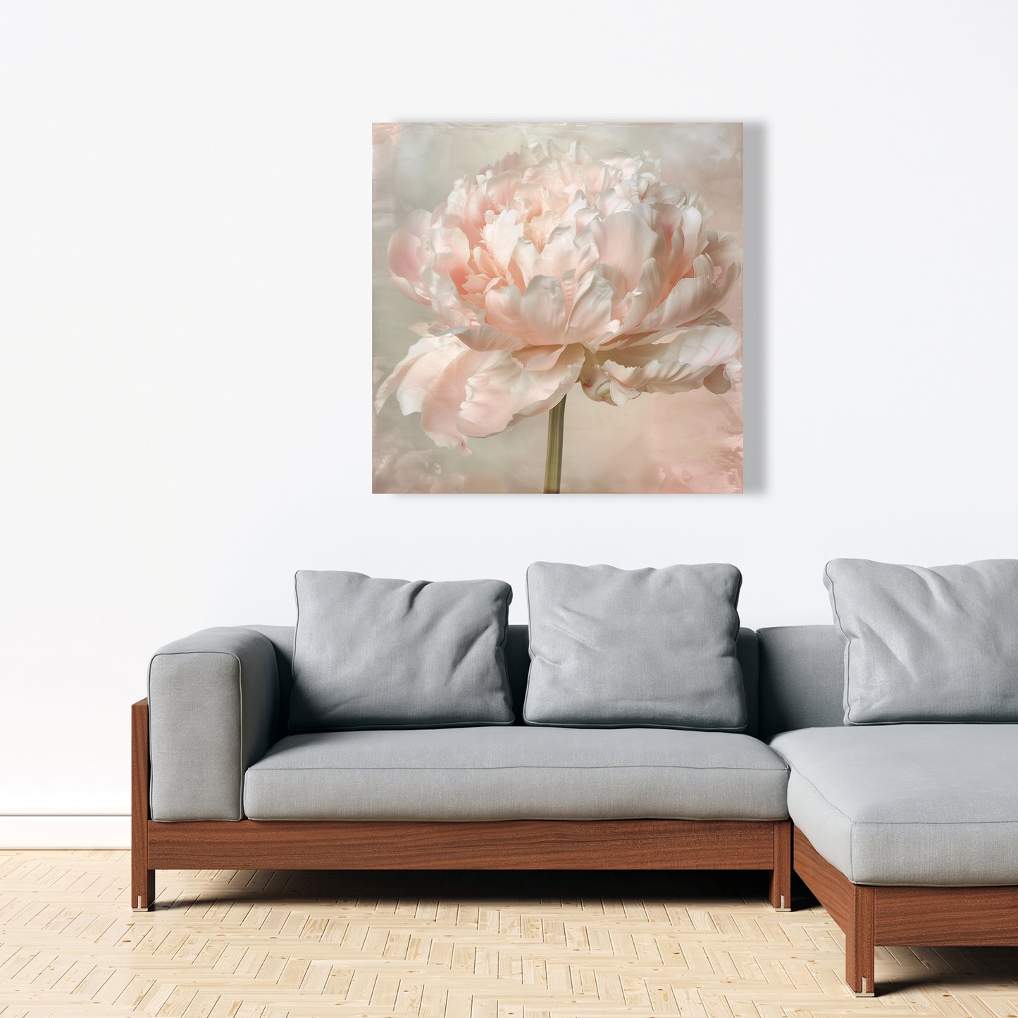 Peony - 32"x32" Canvas
