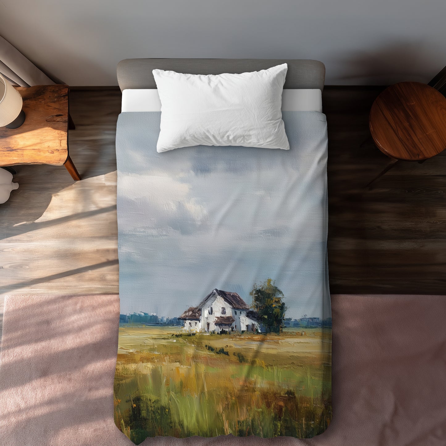 Marsh Yellow Duvet Cover - Stylish Home Decor Accent