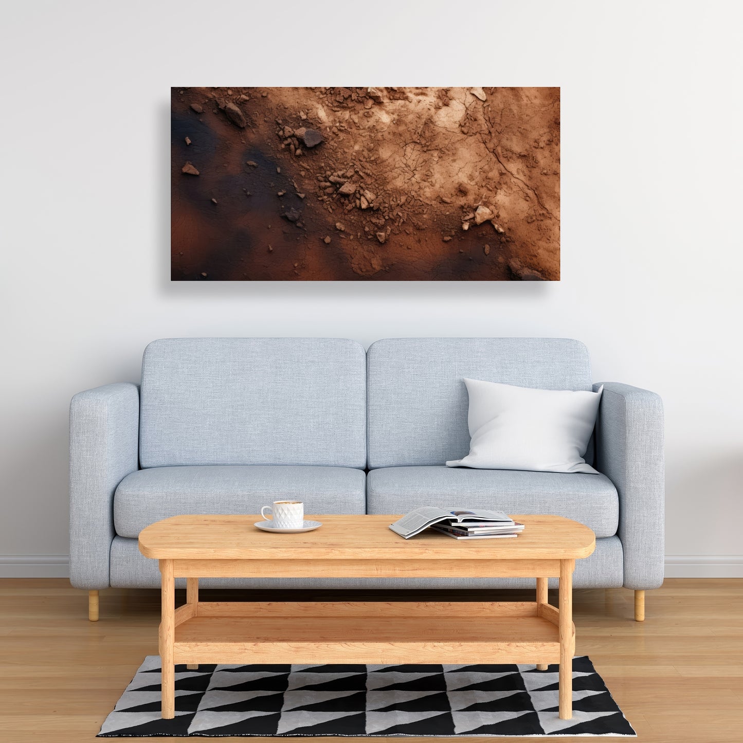 The Dark Patch - Black Canvas Art for Home Decor | Modern Style
