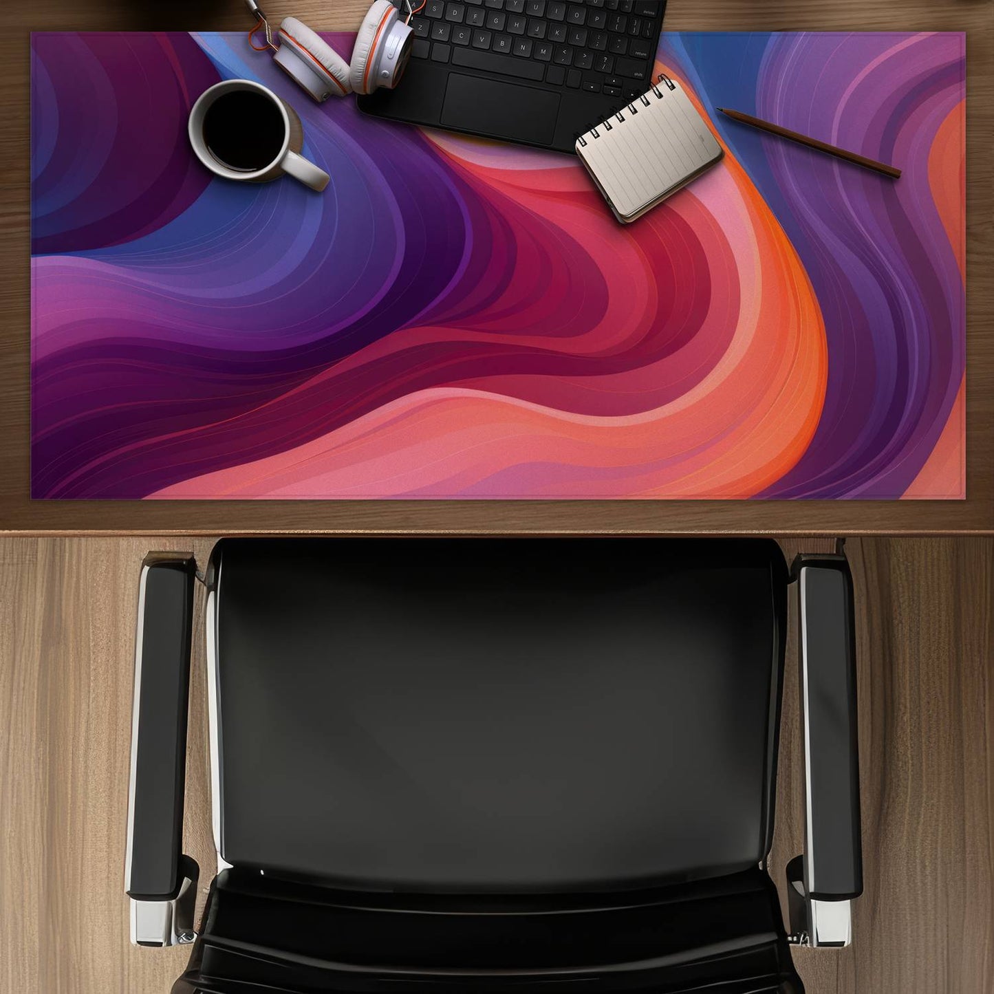 Purple Haze - Blue Gaming Mat for Stylish Home Decor