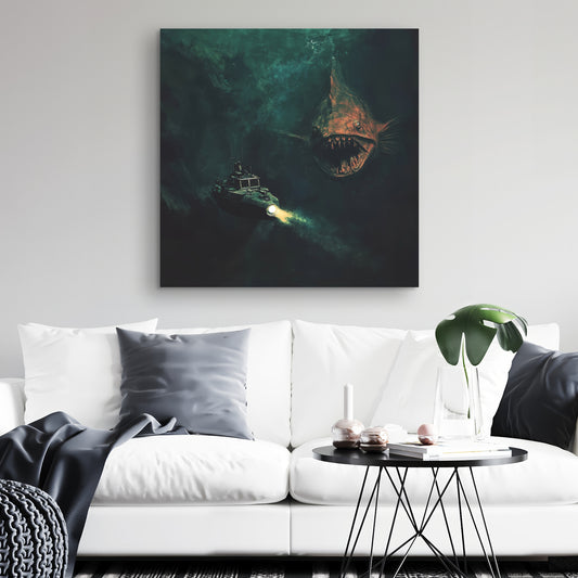 Depths - 32"x32" Canvas
