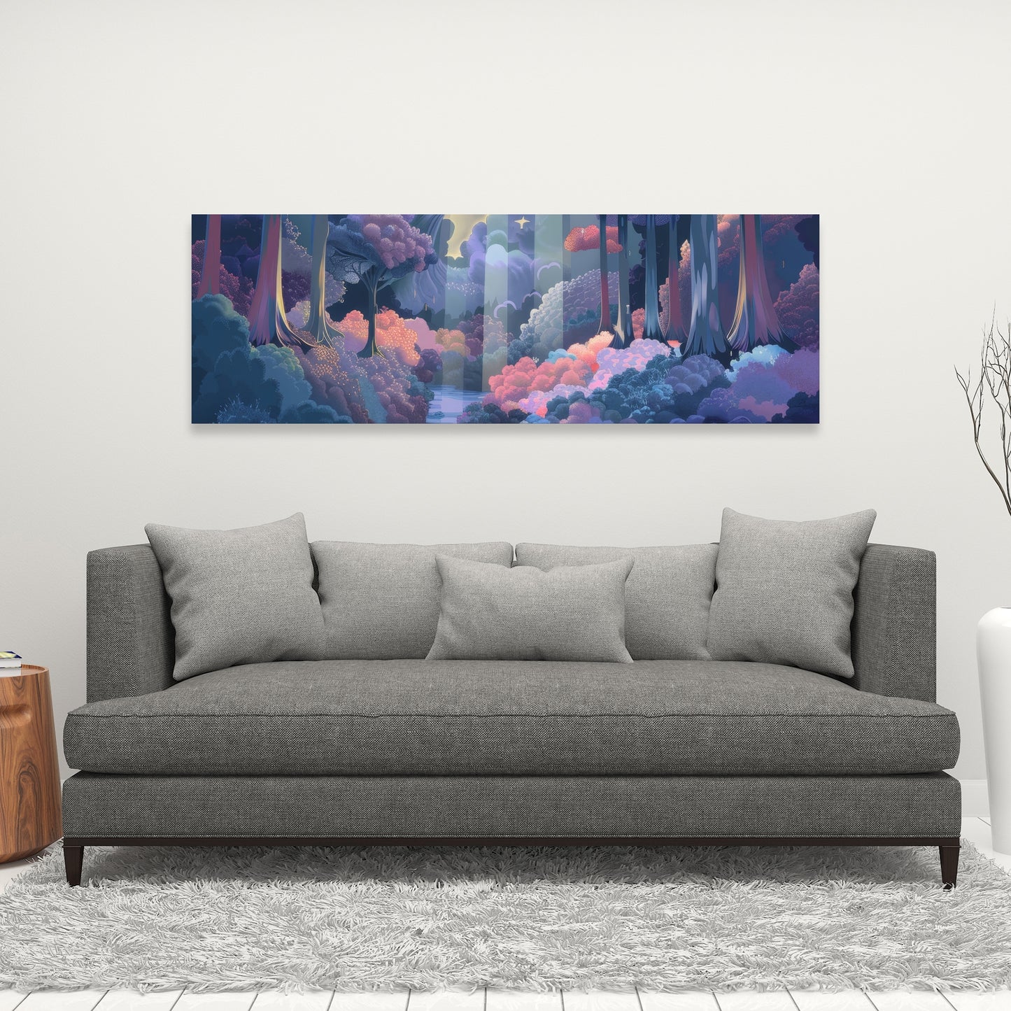 Beams - 32"x32" Canvas