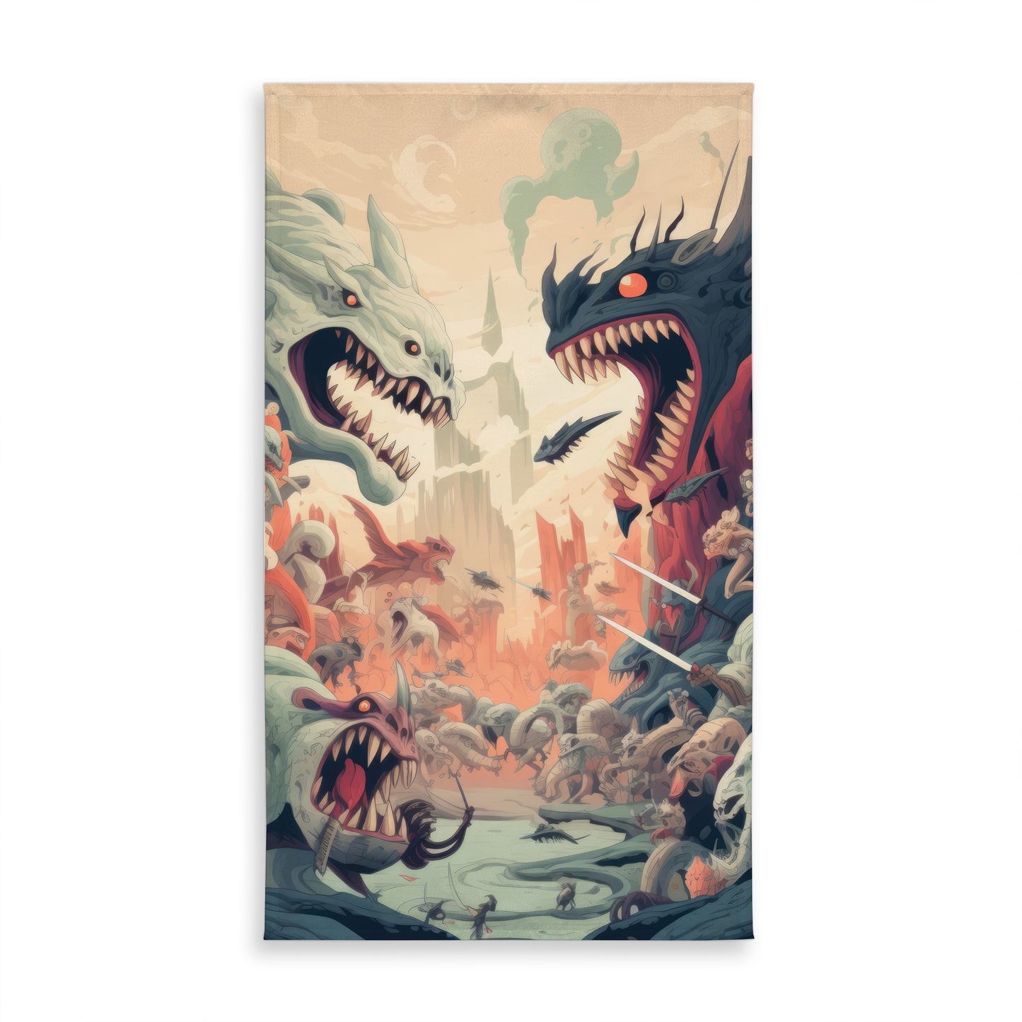 Ultimate Fight Coral Tablecloth | Indoor Outdoor Home Decor